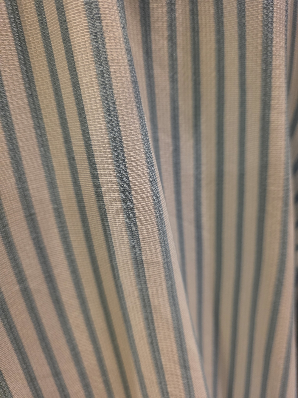 Zenana Outfitters Ash Blue & White Striped Wide-Leg Pant Set - Picture 4 of 6